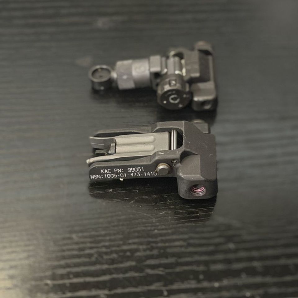 Image 3 - KAC MICRO IRON SIGHTS 