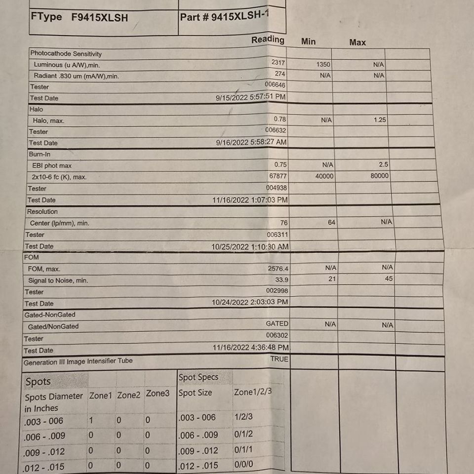 Image 8 - Nightline PVS-14 Gen3 WP 