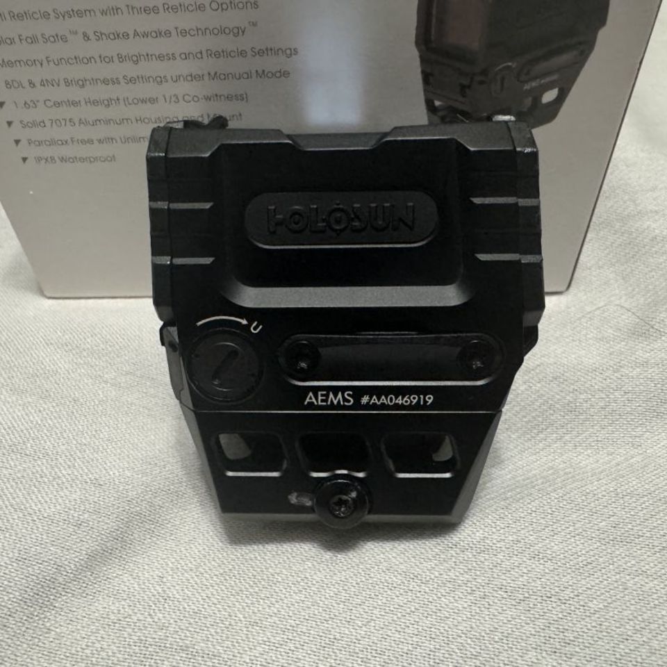 Image 3 - Holosun AEMS Red MRS