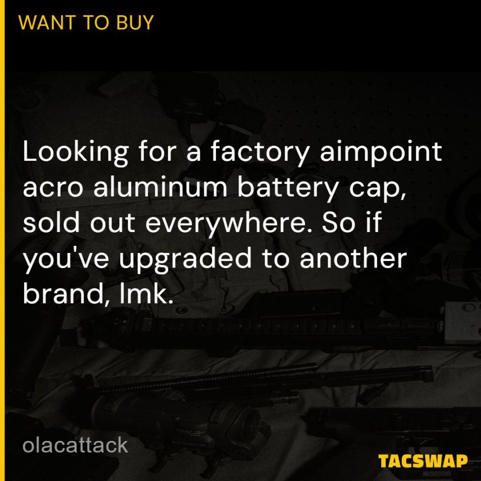 Image 1 - Aimpoint aluminum acro cap