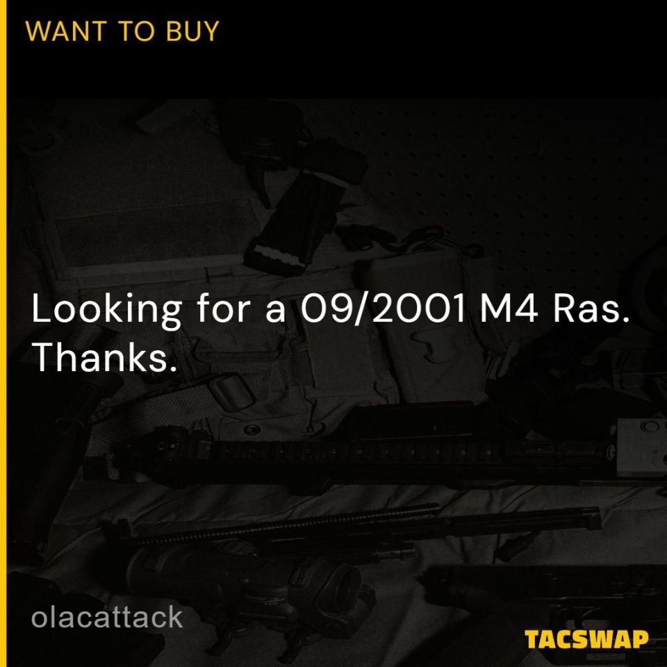 Image 1 - WTB 09/2001 KAC M4 RAS