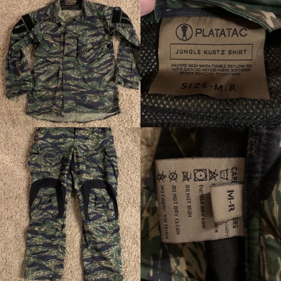 Image 1 - PRICE DROP Platatac Jungle Tiger Stripe