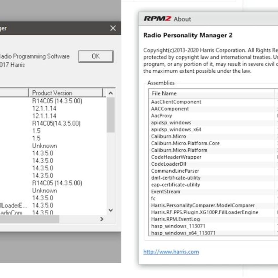 Image 2 - Harris XG/XL Programming 