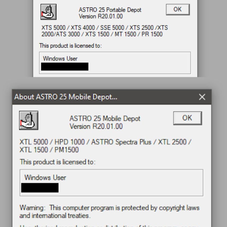 Image 2 - Motorola XTS Programming/KVL