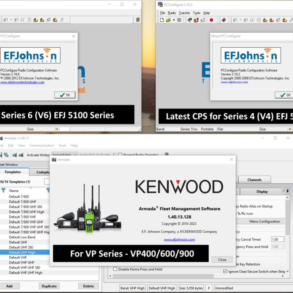 Image 2 - EF Johnson Programming/KVL