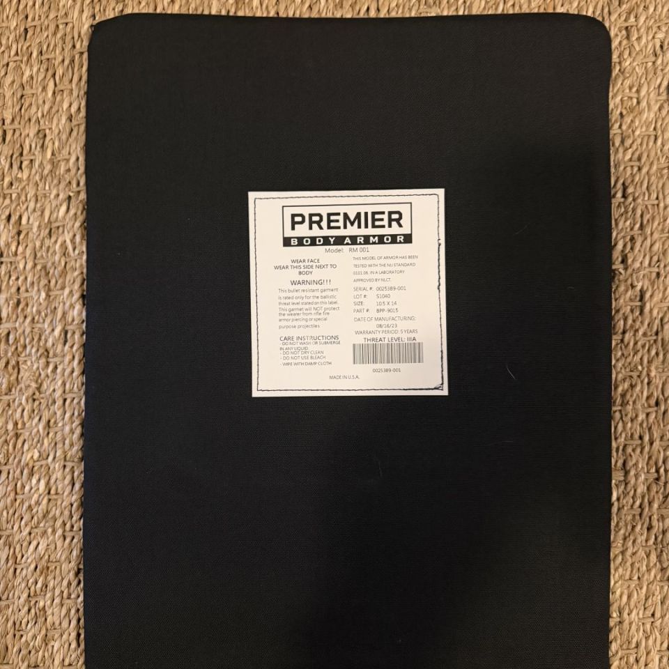 Image 2 - Premier Body Armor 10.5X14