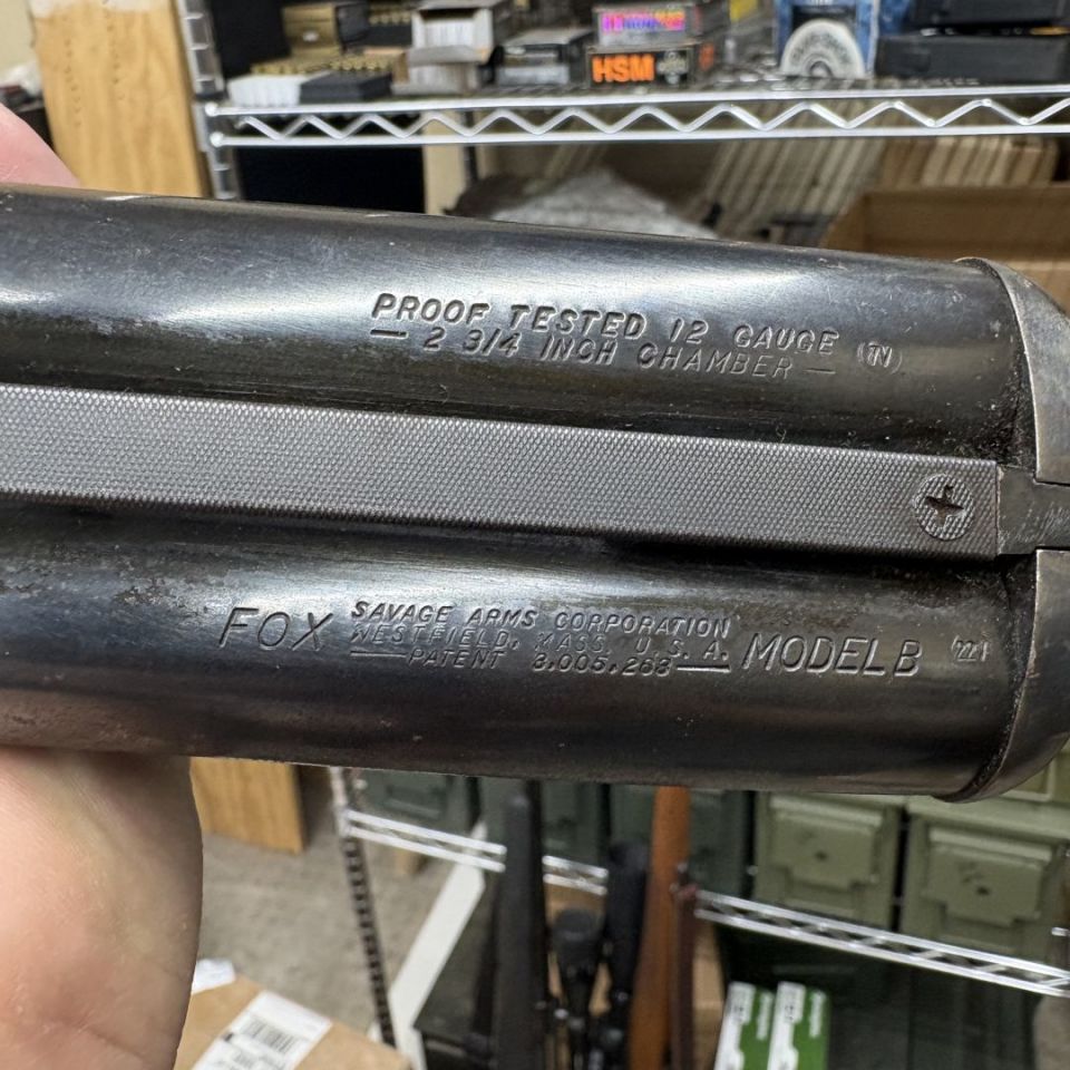 Image 3 - Savage Fox Model B 12ga