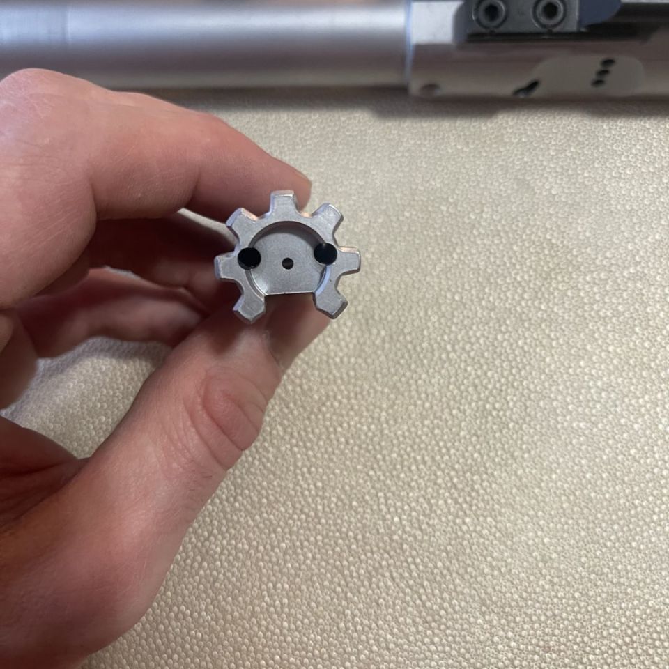 Image 4 - LMT 308 carrier stripped bolts