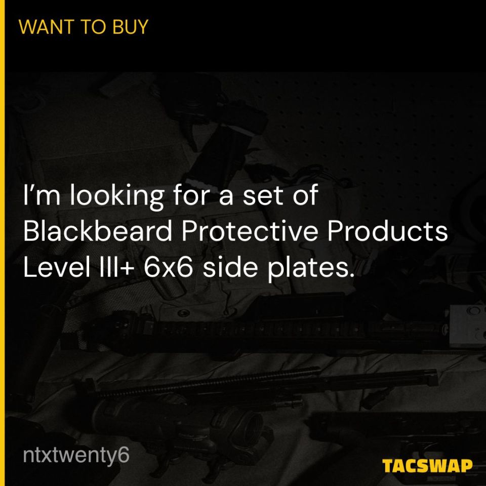 Image 1 - Blackbeard PP III+ Side Plates