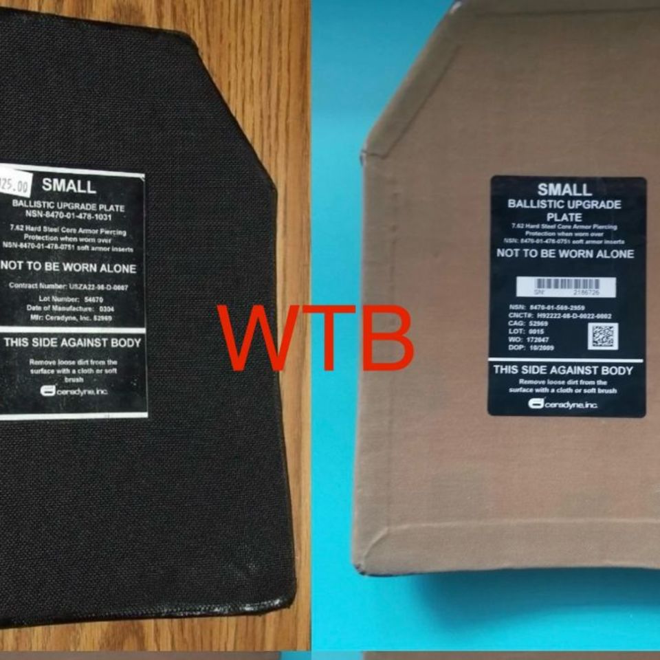 Image 1 - WTB SOCOM Spear SAPI Plates