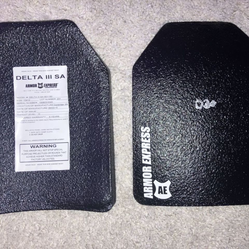 Image 1 - Armor Express SAPI Plates III+