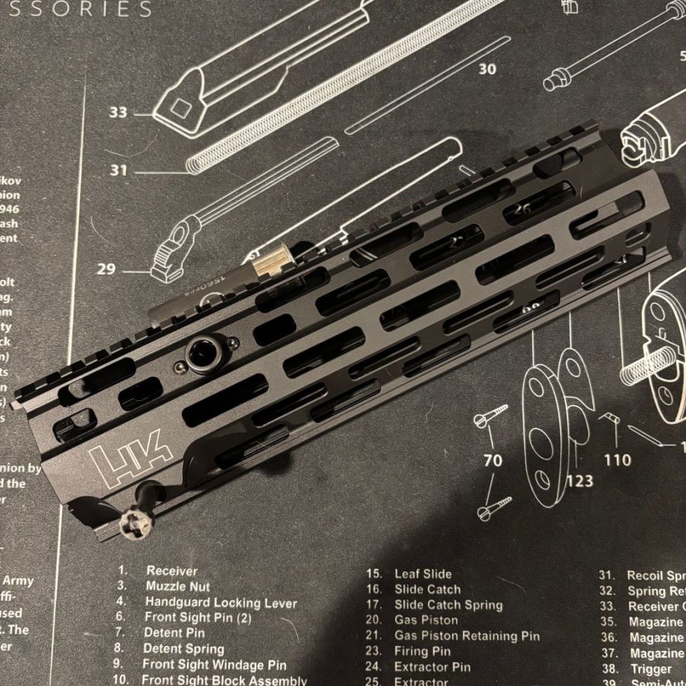 Image 1 - H&K MR556A4 OEM 10" handguard 