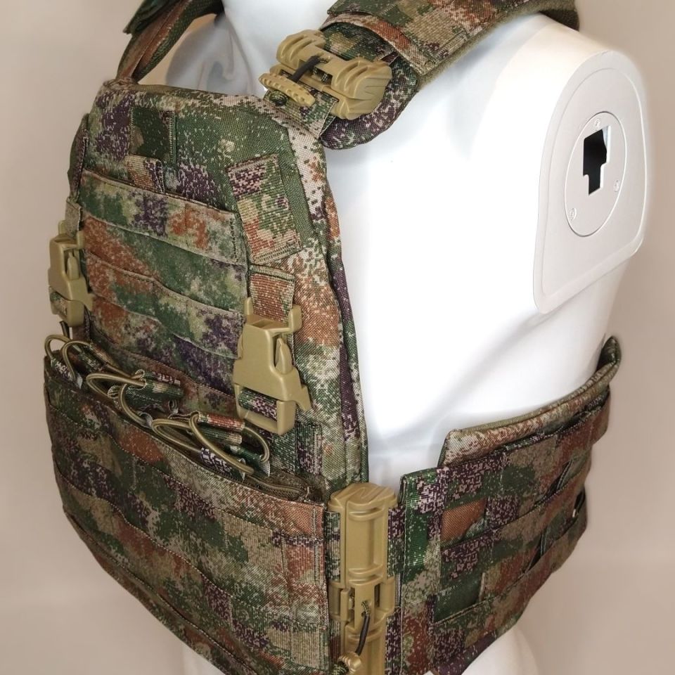 Image 2 - 🔥Modular Quick Release Plate Carrier Chinese Type 21 Xingkong Starry Sky Woodland Camo 