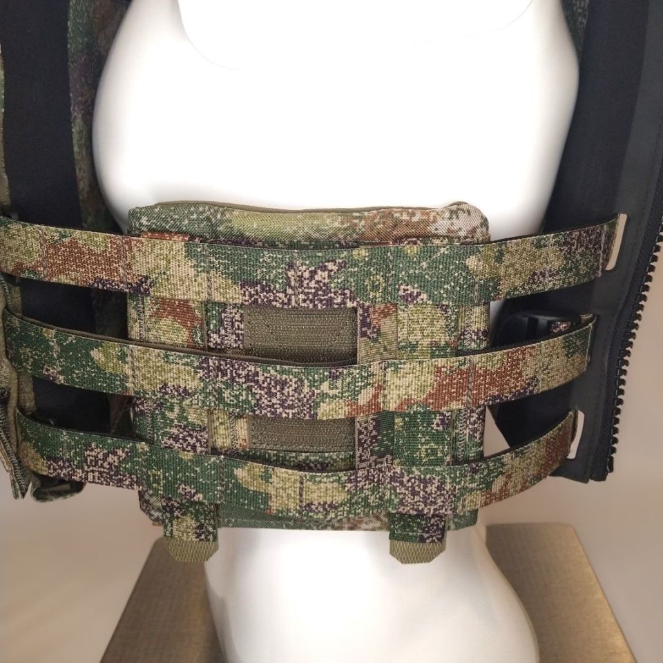 Image 3 - 🔥 6×6 in. Side Plate Bags Chinese PLA Type 21 Xingkong Starry Sky Woodland Camo