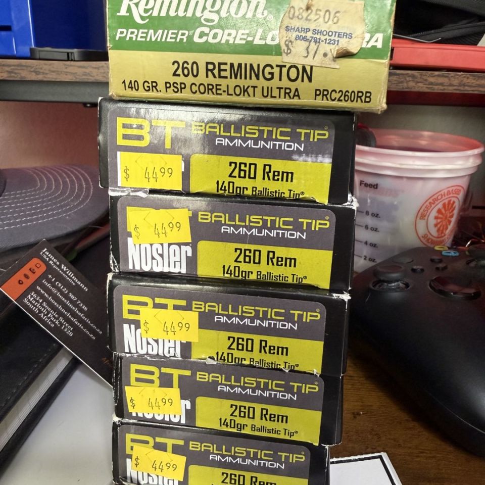 Image 1 - 260 Remington ammo 