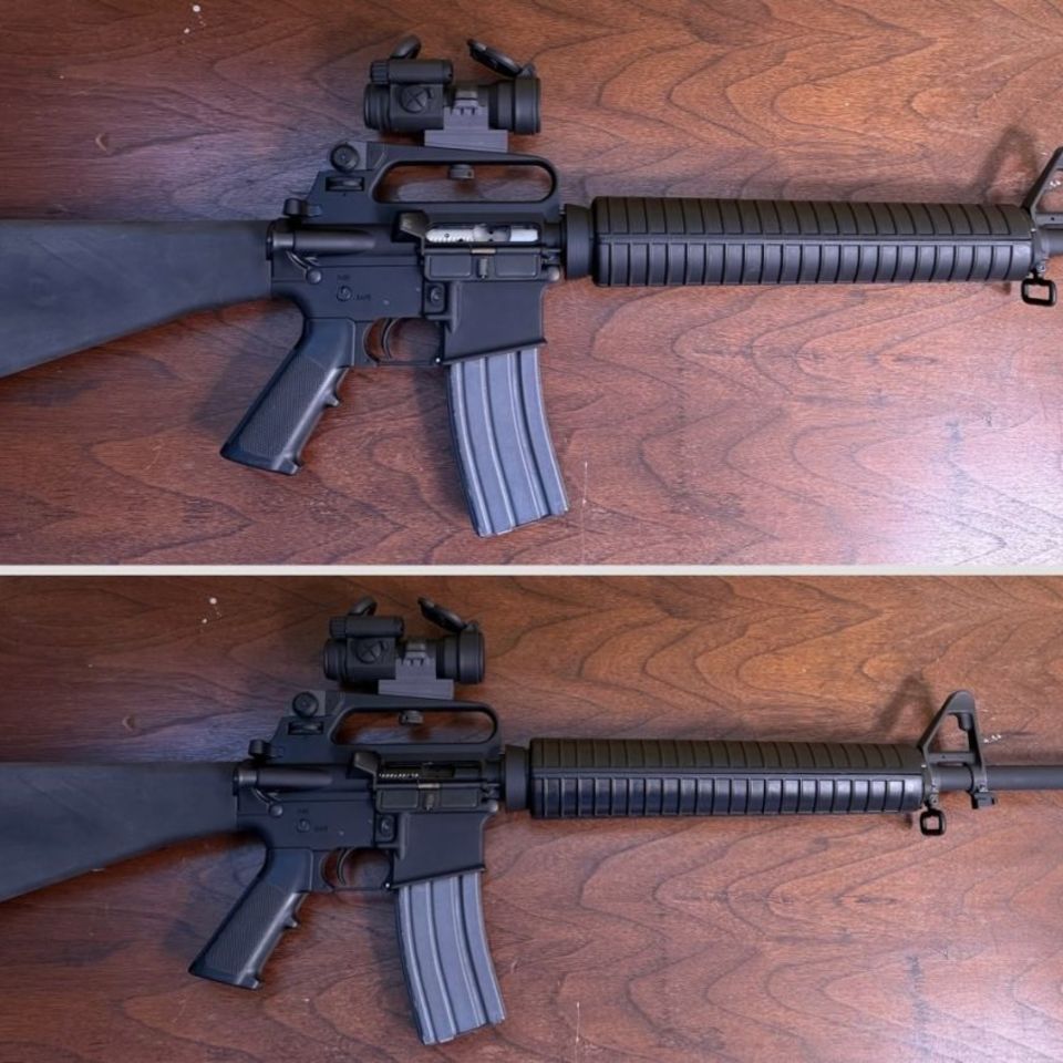 Image 2 - ARMS #16A carry handle mount 