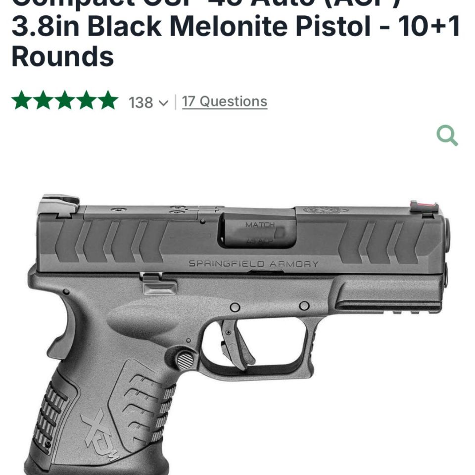 Image 5 - Springfield XDm 45acp Compact