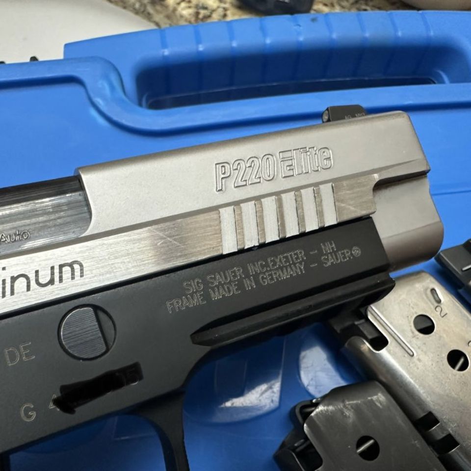 Image 5 - SIG P220 German Custom Shop