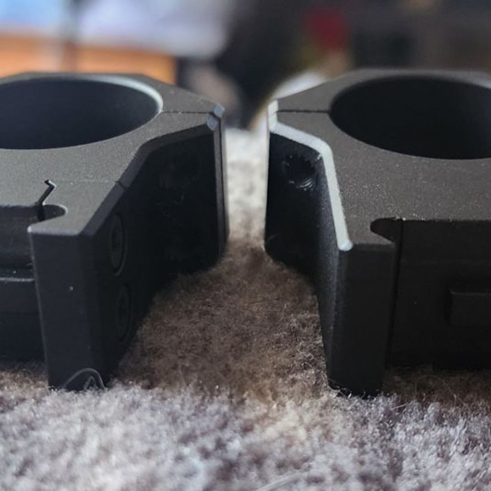 Image 2 - Tall 1 inch scope rings