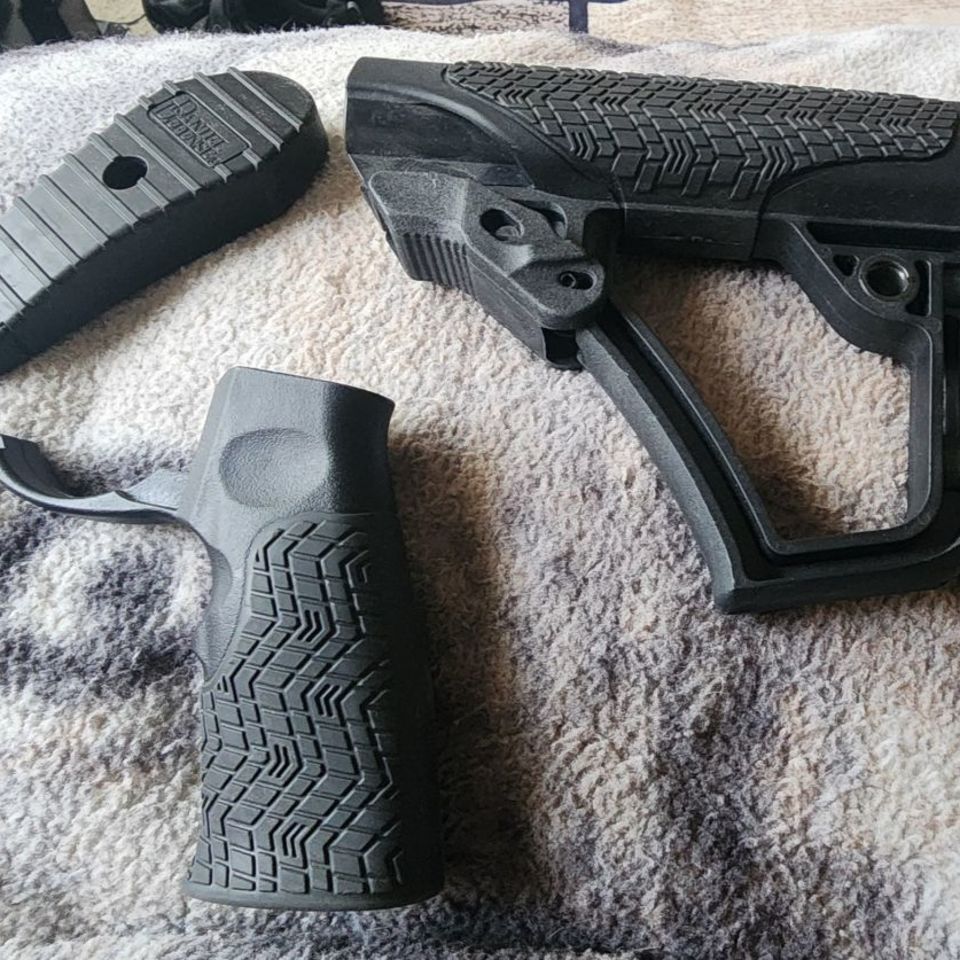 Image 1 - Daniel Defense stock and grip
