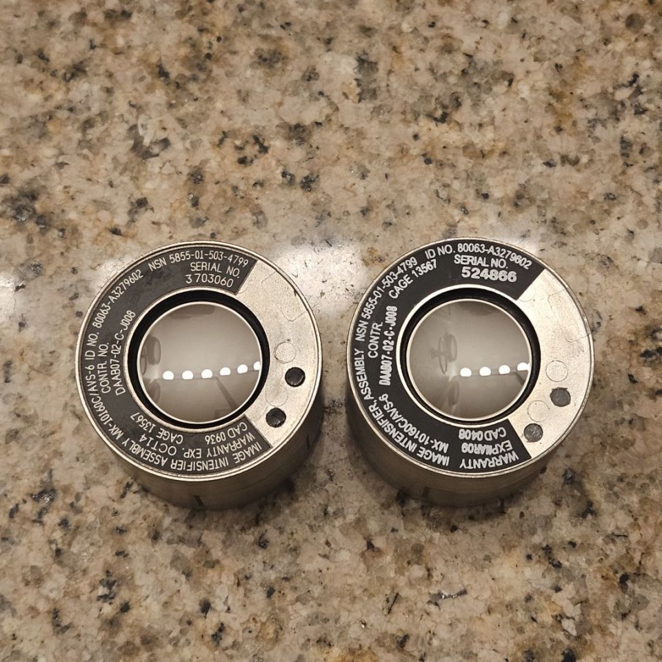 Image 1 - MX-10160C intensfier tube pair