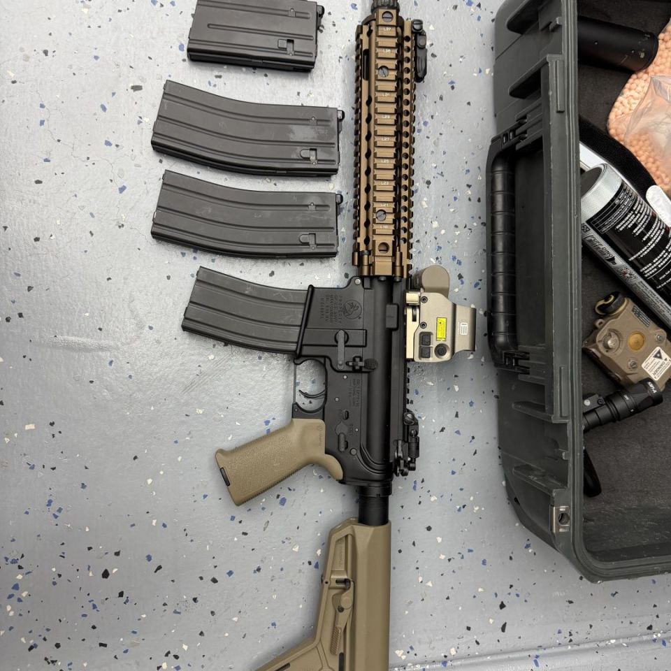 Image 1 - AIRSOFT - Marui MWS MK18 - GBB