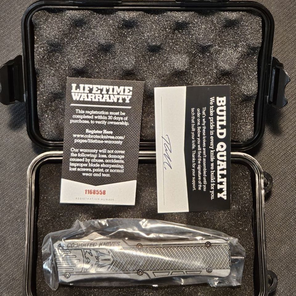 Image 4 - New Cobratec CTK-1 MED Tanto