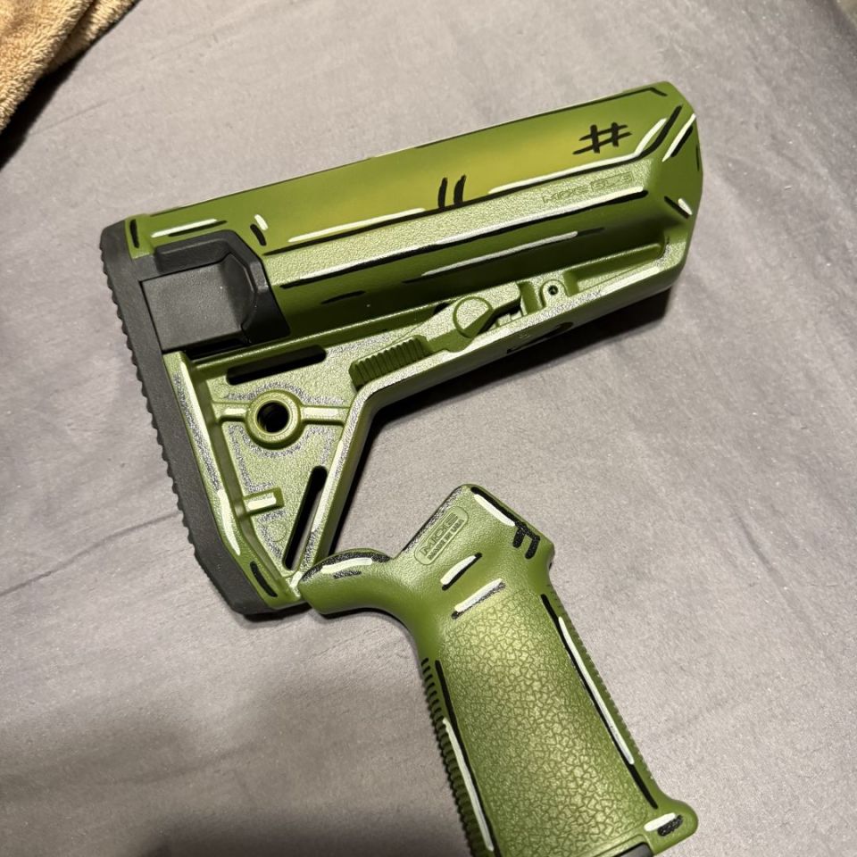 Image 2 - Magpul cerakoted stock set