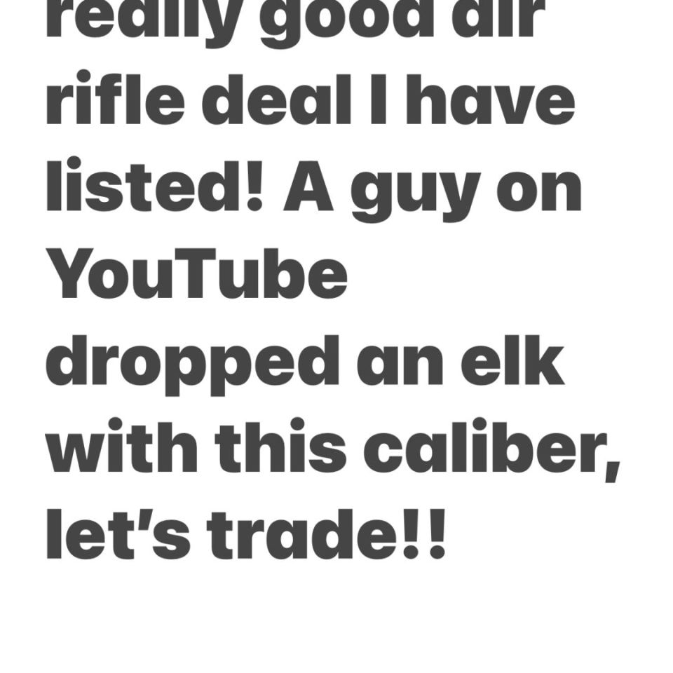 Image 1 - Air rifle for trade!