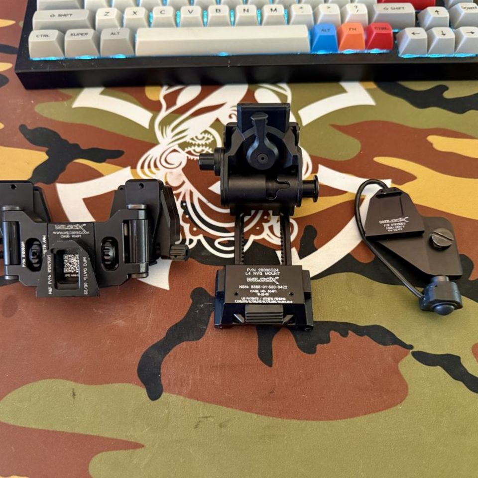 Image 1 - Wilcox NVG Mount Complete-G24