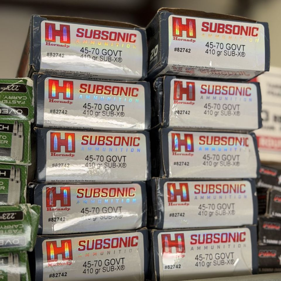 Image 1 - Hornady Subsonic 45-70 410GR