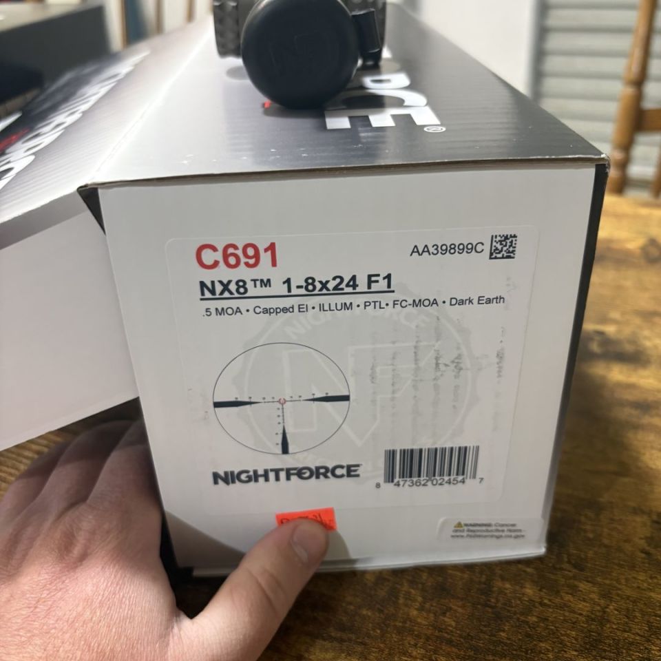 Image 2 - Nightforce NX8 1-8x24 NEW NEW