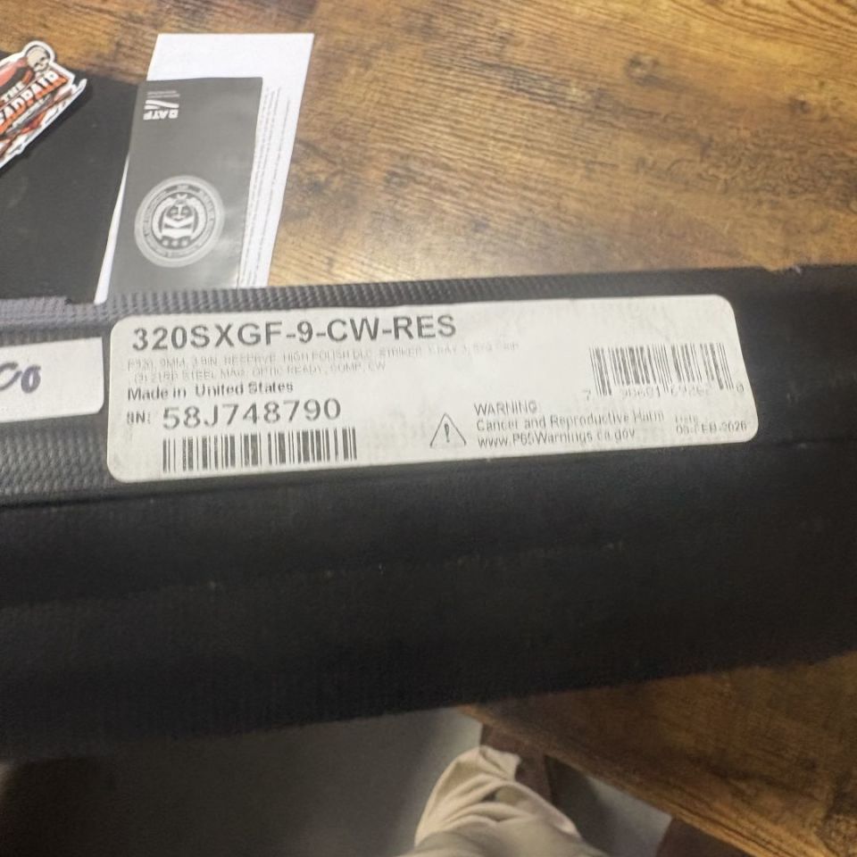 Image 5 - Sig P320 SXG Res. Comp 9mm