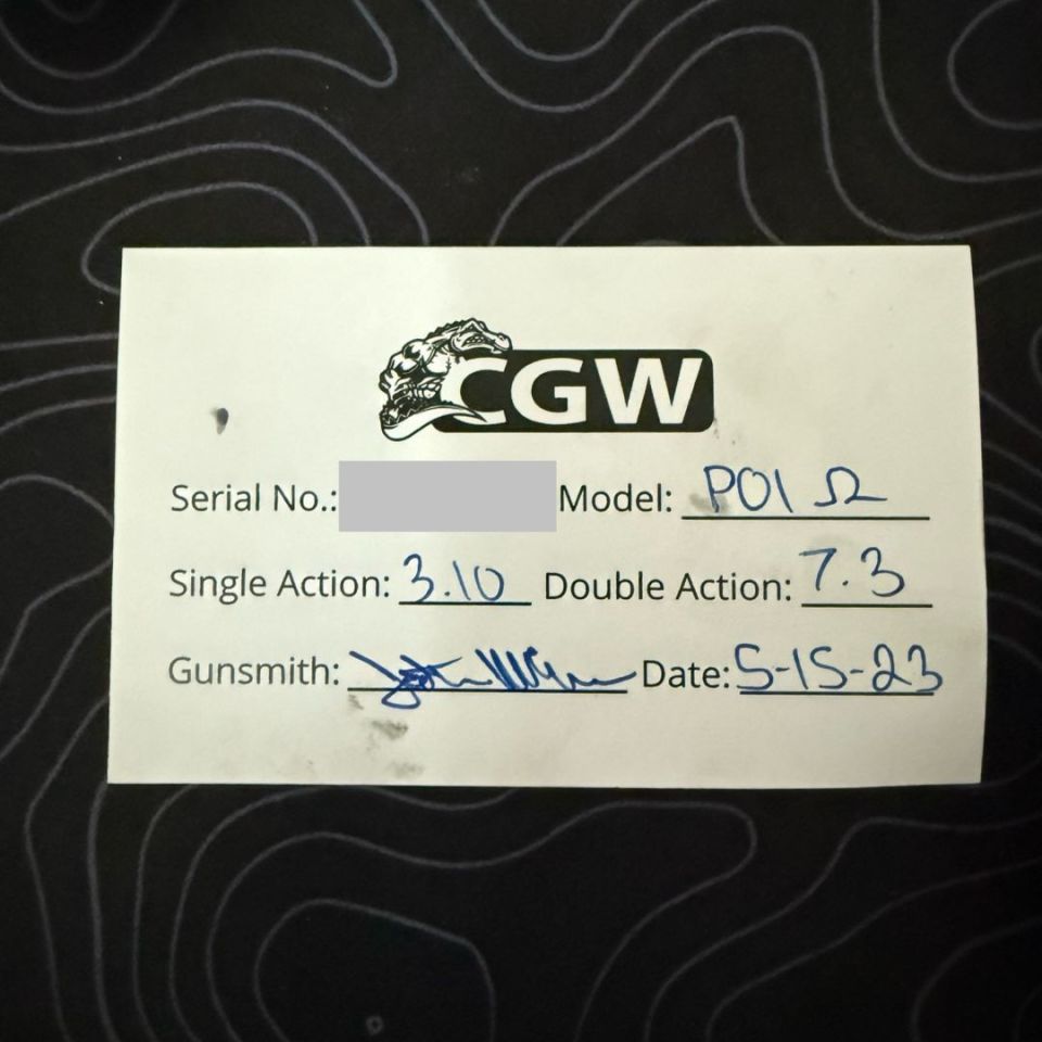 Image 3 - CGW CZ P01 Omega