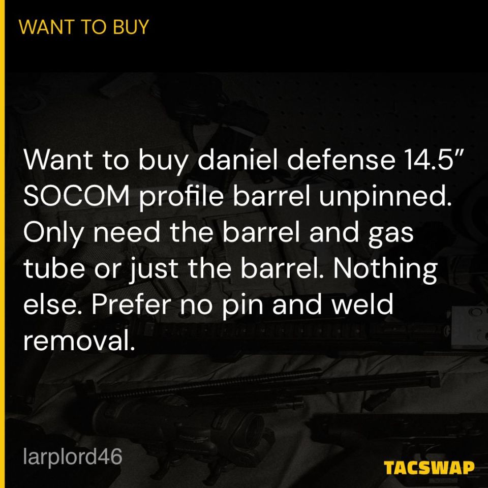 Image 1 - WTB DANIEL DEFENSE 14.5” 