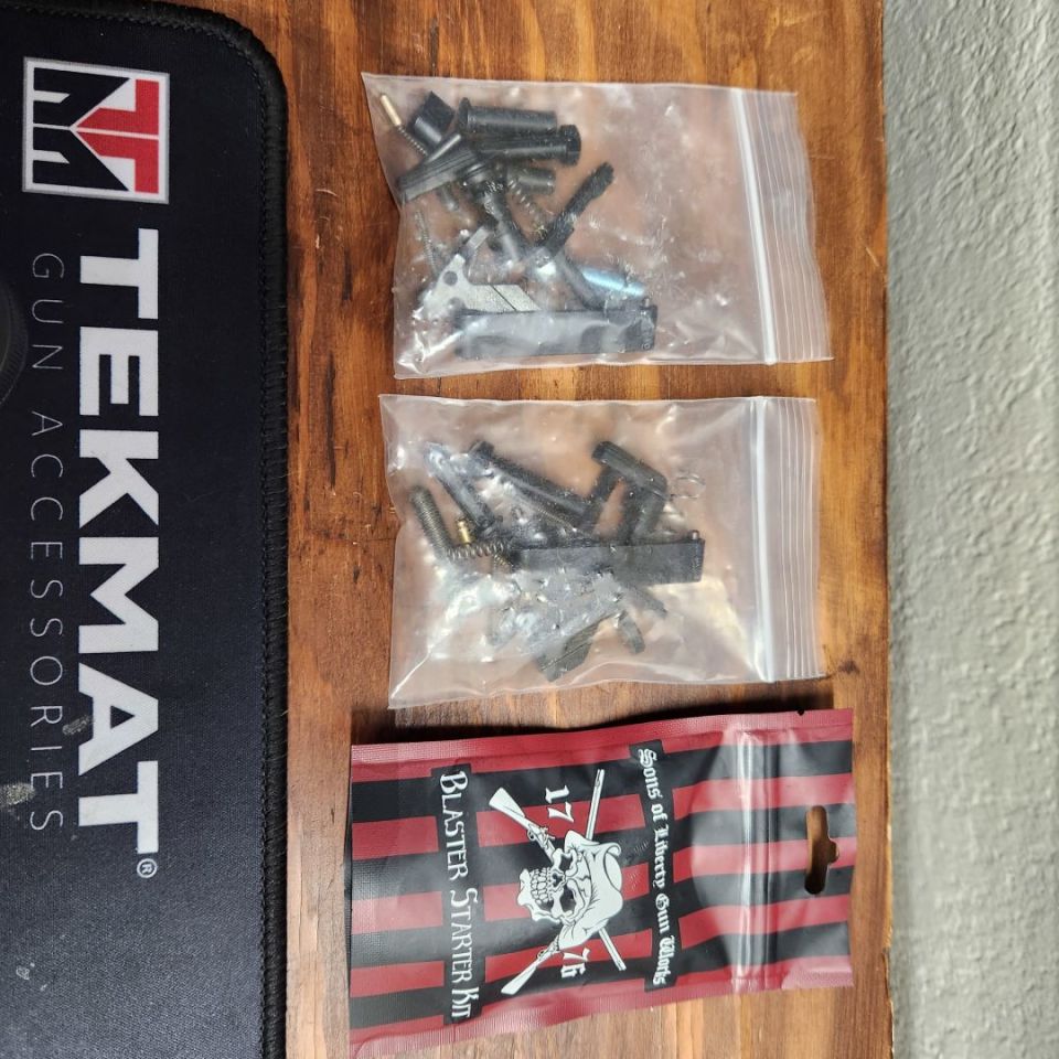 Image 1 - 3 AR15 lower parts kits