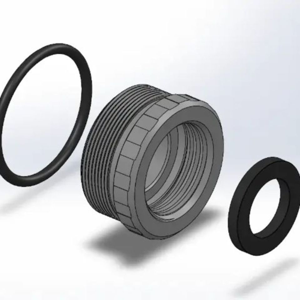 Image 2 - Garden hose to HUB adapter