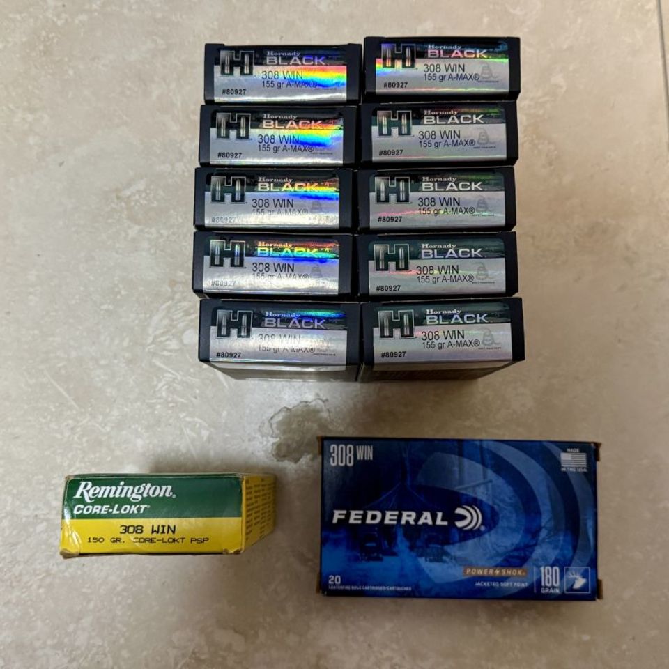 Image 1 - Hornady 155 gr. A-Max Black