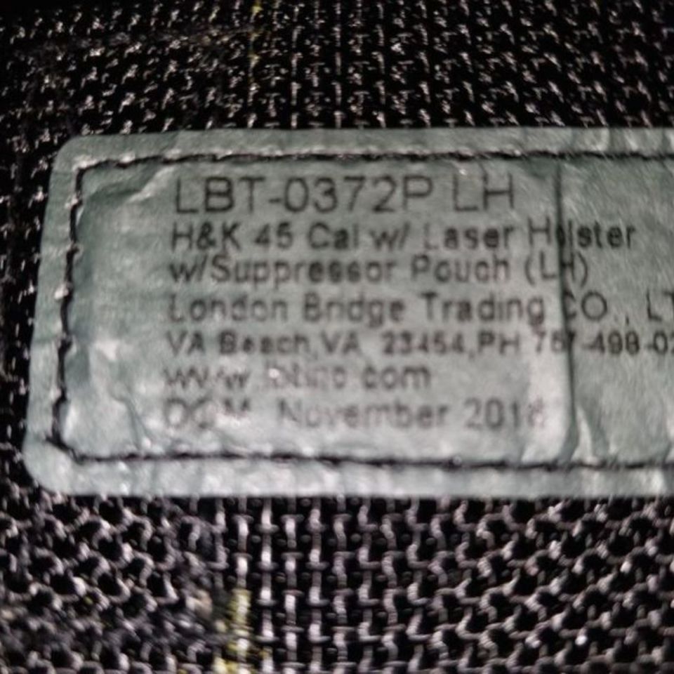 Image 4 - LBT 0372P HK45CT Holster Left