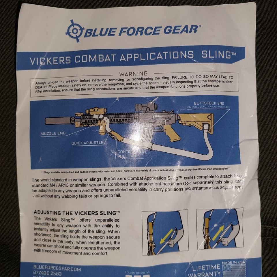 Image 4 - BFG Vickers Digital Sling #1