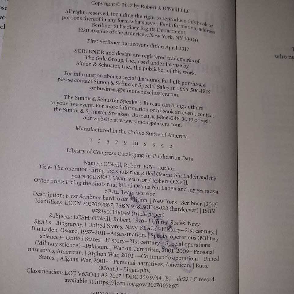 Image 3 - The Operator Robert O'Neill