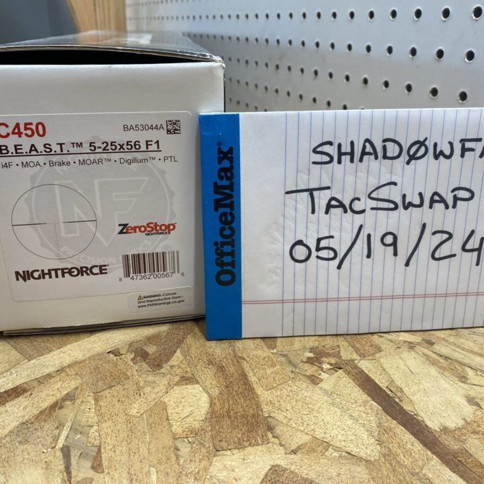 Image 3 - Nightforce BEAST 5-25 C450