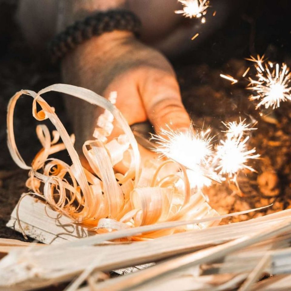 Image 5 - Bronco 62-63HRC Bushcraft fixed blade knife