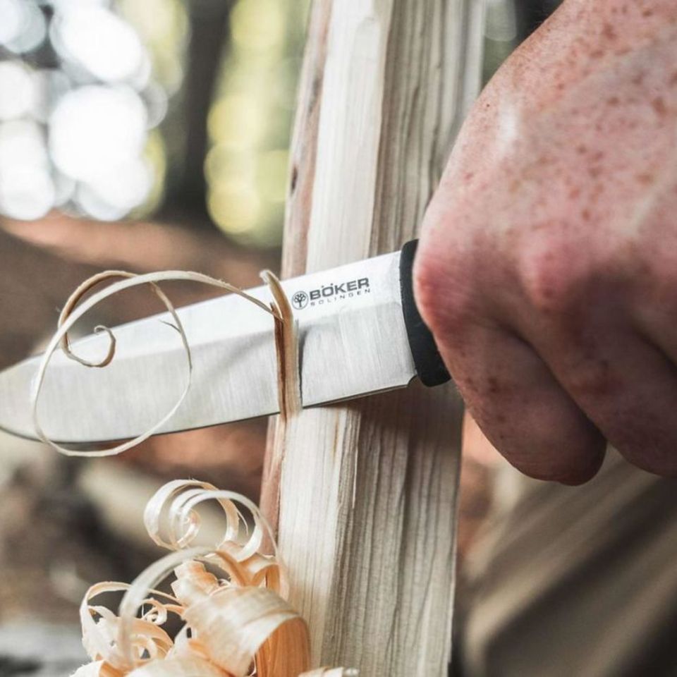 Image 4 - Bronco 62-63HRC Bushcraft fixed blade knife