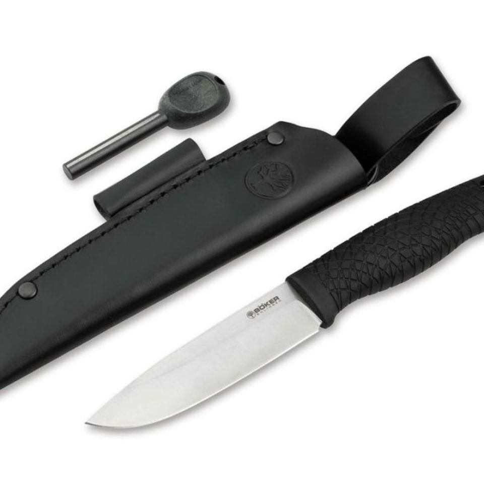 Image 2 - Bronco 62-63HRC Bushcraft fixed blade knife