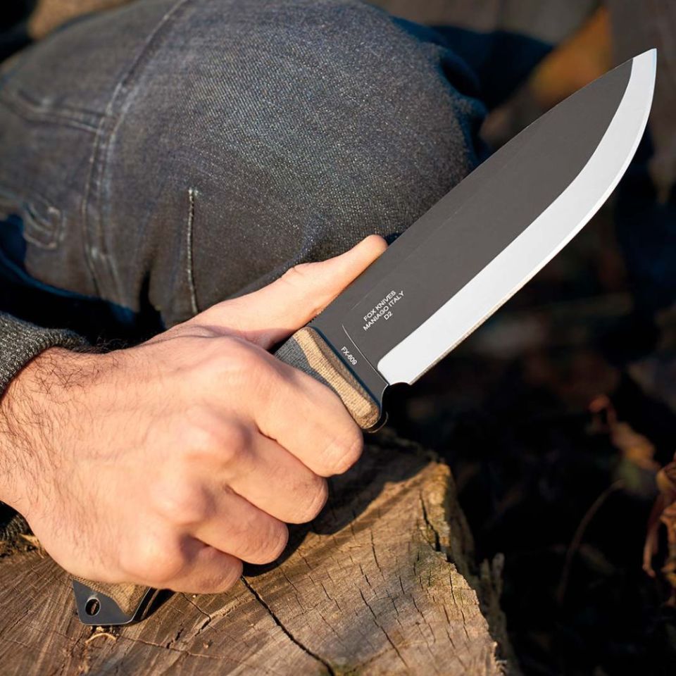 Image 1 -   Fox Bushman fixed blade FX-609