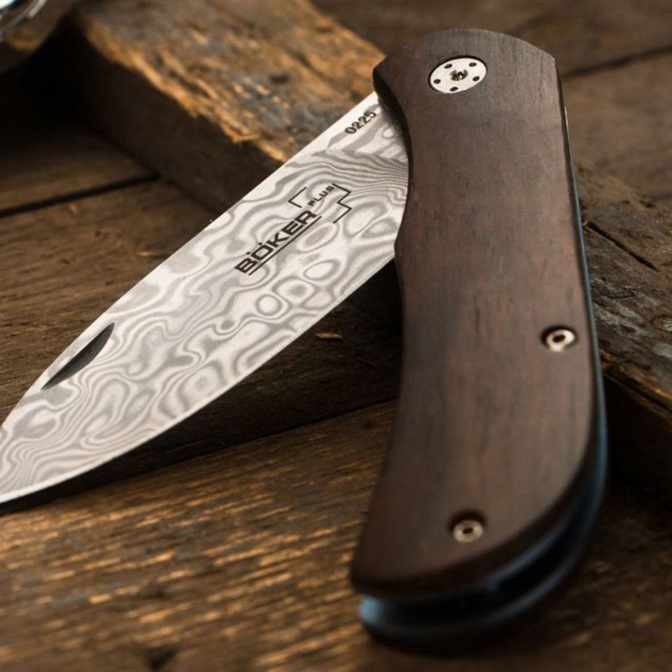Image 3 - Damascus Exskelibur II by Boker