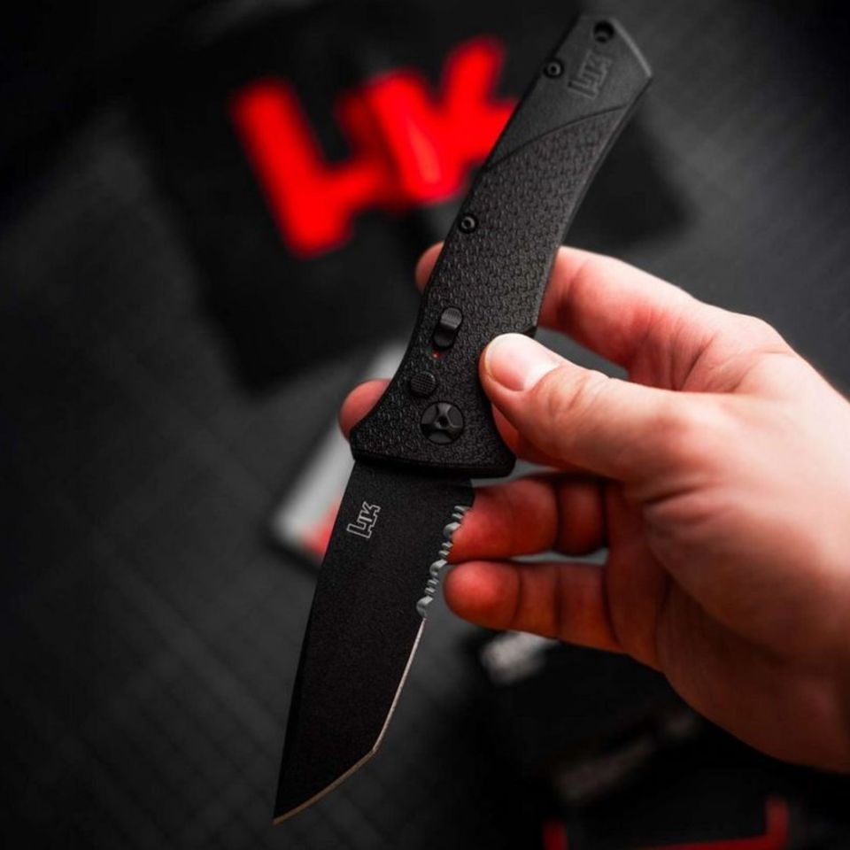 Image 5 - H&K FD01 Auto Tanto Serrated