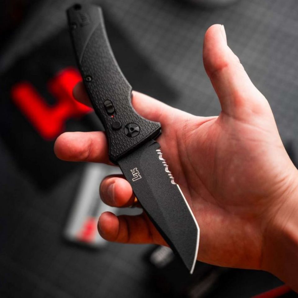 Image 2 - H&K FD01 Auto Tanto Serrated