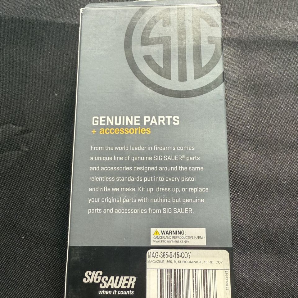 Image 2 - Sig P365 Mag 15rd New
